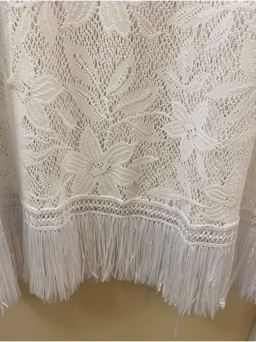 VICTORIA’S SECRET. SEE THRU NIGHT DRESS. FRINGE ON THE BOTTOM. MEDIUM - Picture 3 of 4